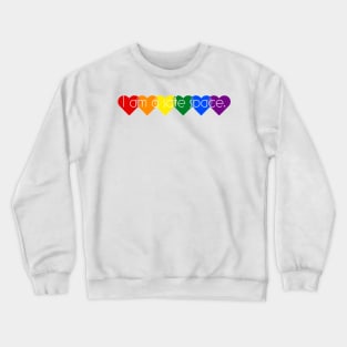 I am a safe space. Crewneck Sweatshirt